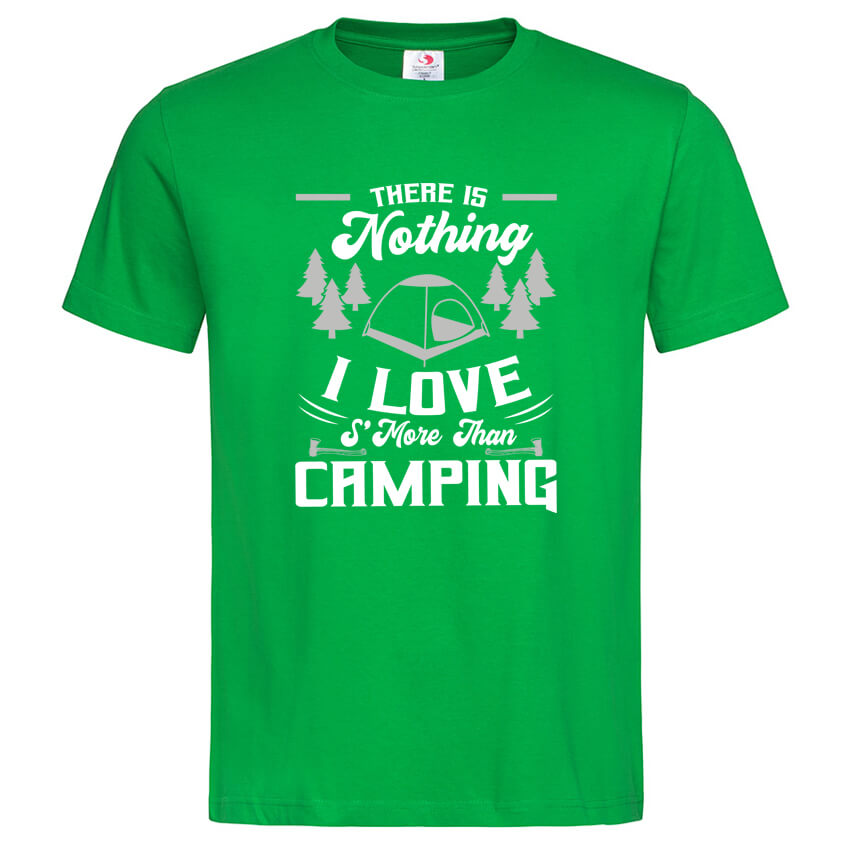 Мъжка Тениска I Love Camping