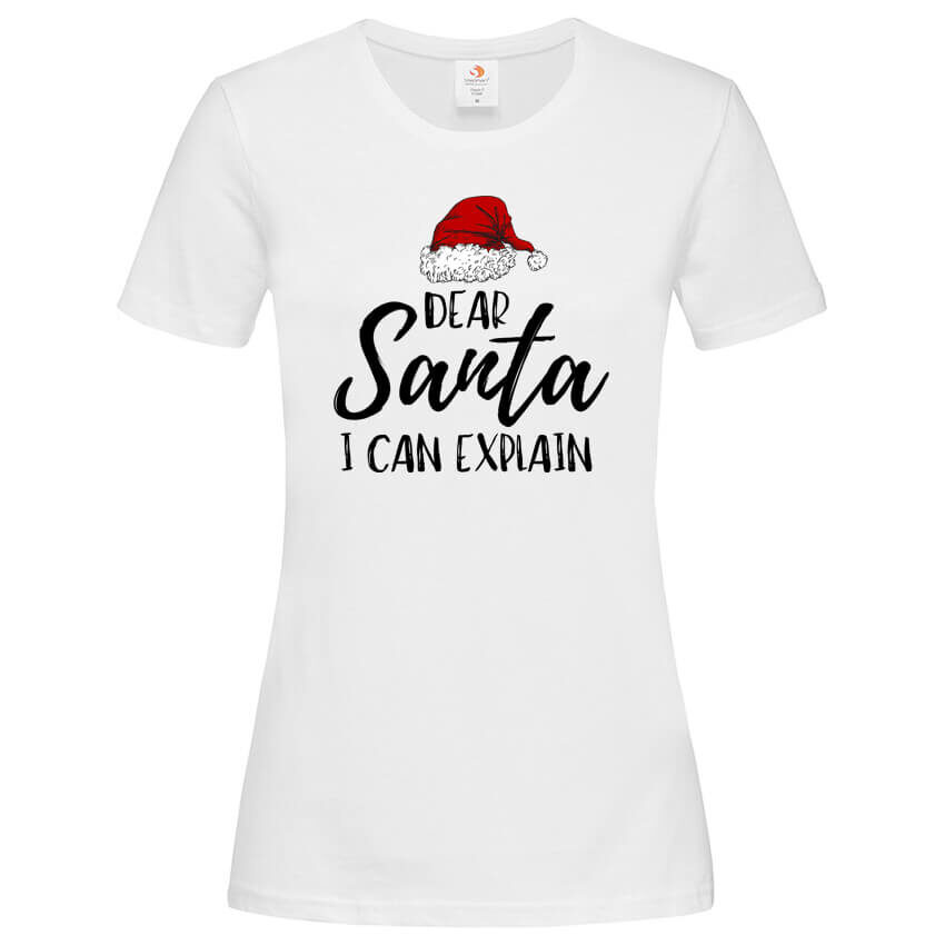 Дамска Тениска Dear Santa