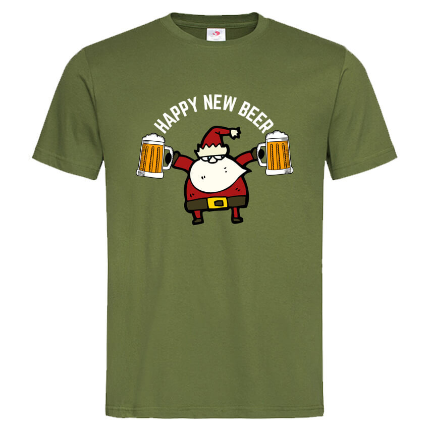 Мъжка Тениска Santa Beer