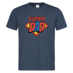 мъжка тениска с щампа super dad