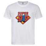 мъжка тениска с щампа super dad