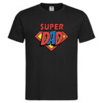 мъжка тениска с щампа super dad