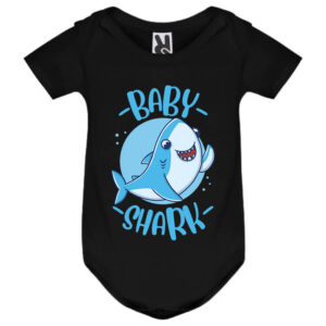 бебешко боди с щампа baby shark