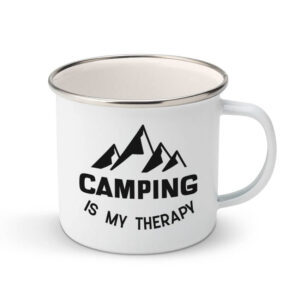 канчес надпис camping is my therapy