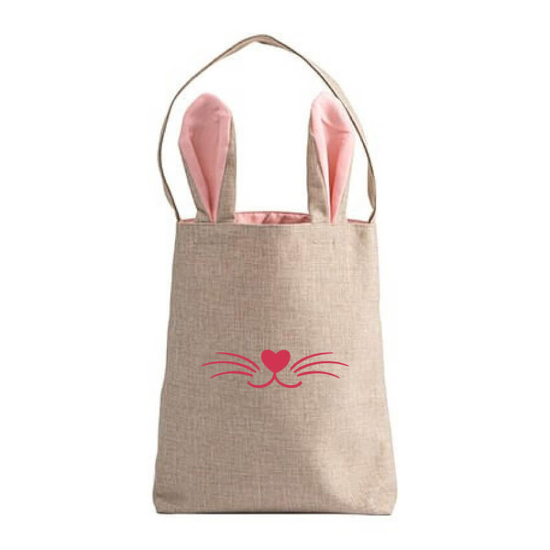 еко чанта със зашки уши bunny bag