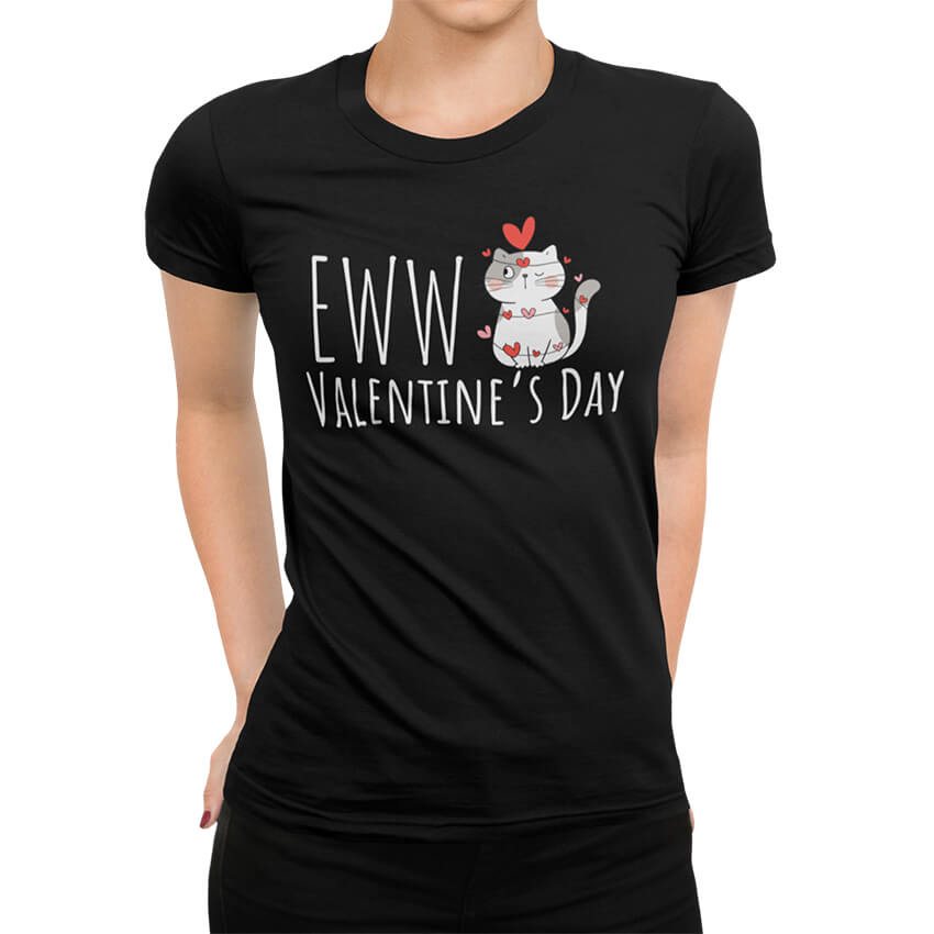 Дамска Тениска Eww Valentine’s Day
