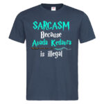 мъжка тениска с щампа avada sarcasm